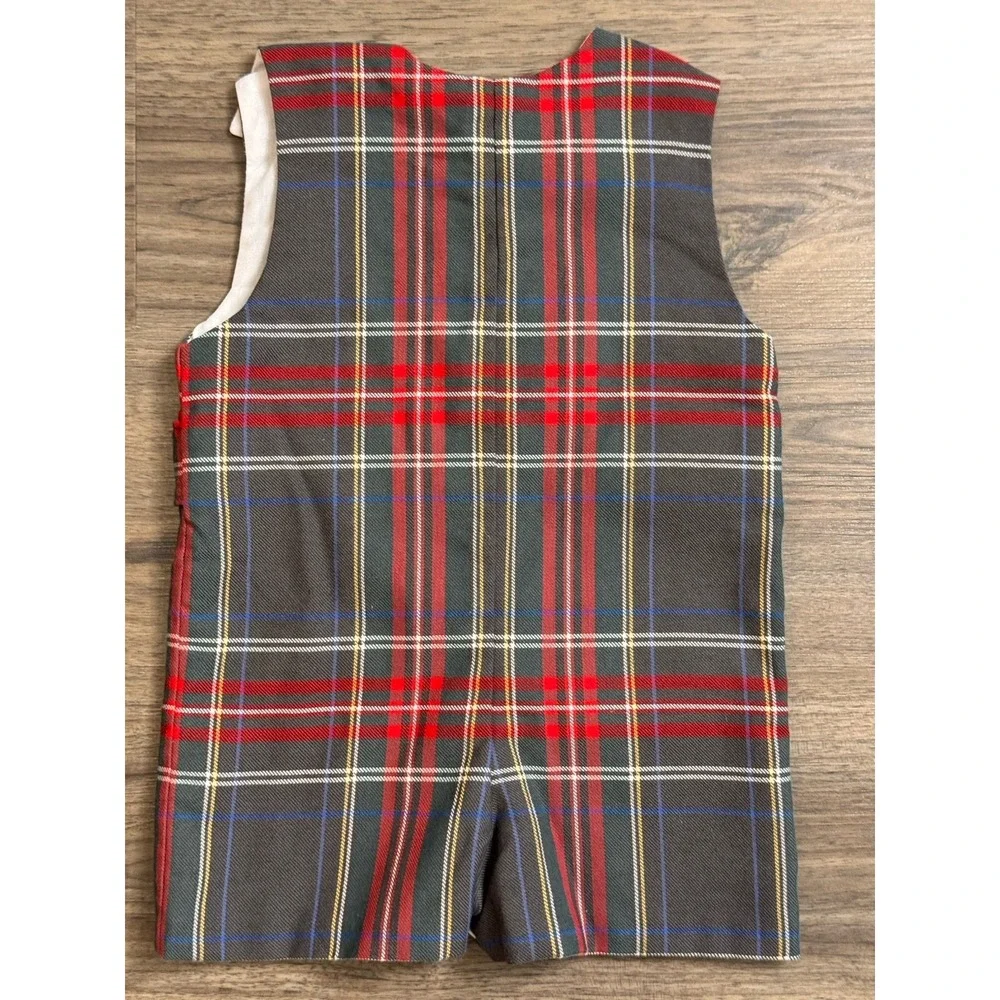Beaufort Bonnet Co Jon Jon 18M Red Green Jack Keene Christmas Tartan Plaid